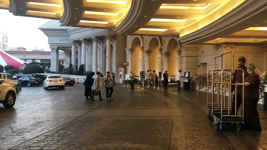Caesars Palace Valet Parking