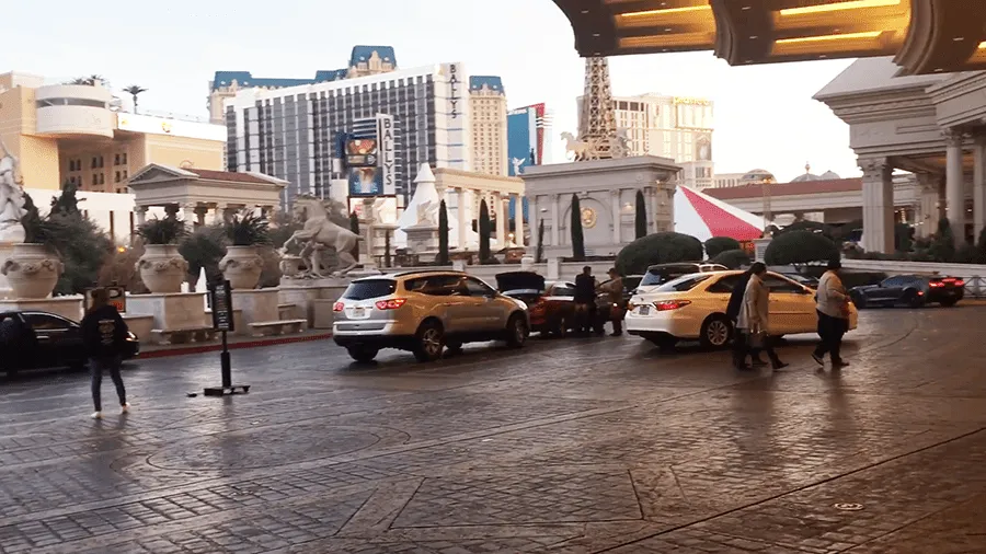 Caesars Palace Valet Parking